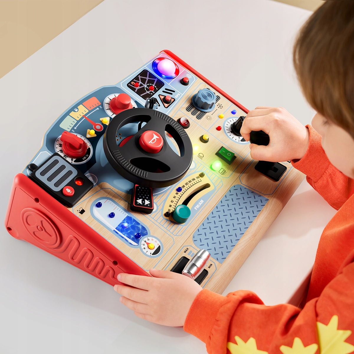 Interactive Manipulation Board Fire Brigade Topbright Minimum kid's age 3