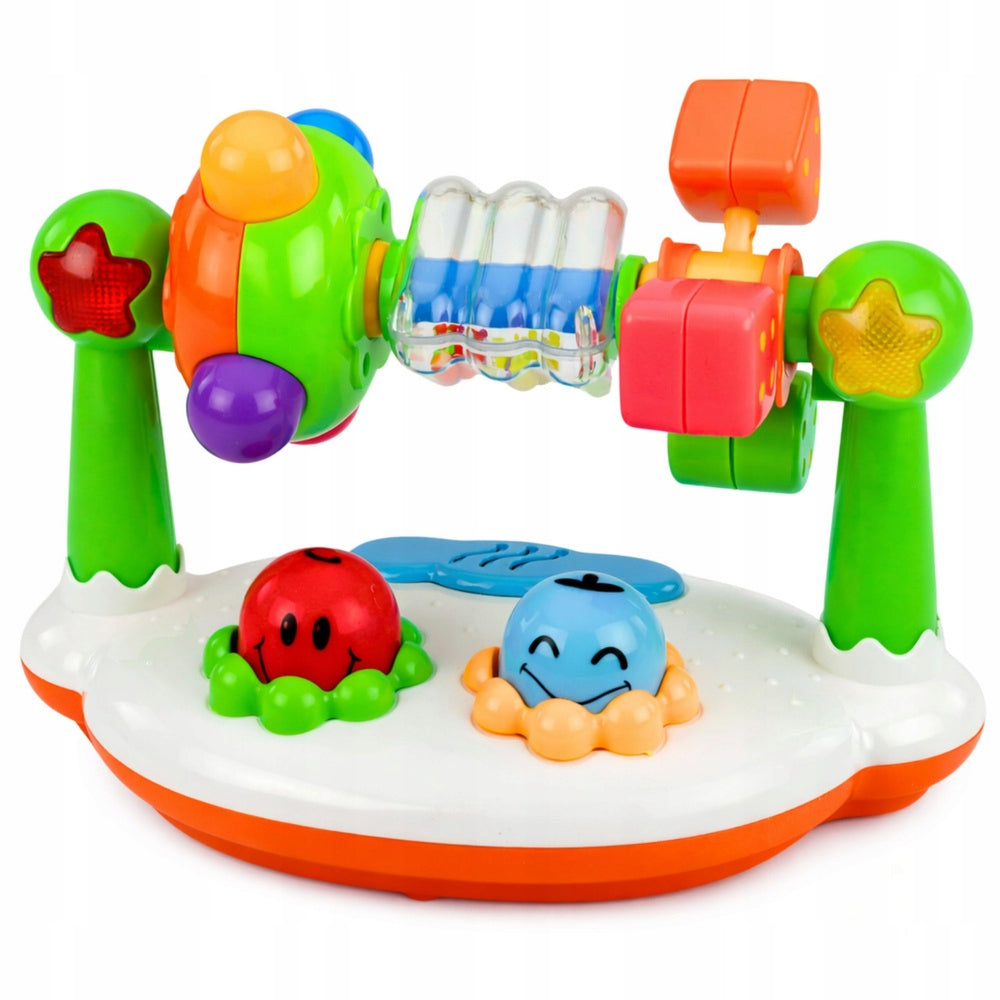 Interactive Music Toy For Toddler Rattle Light Sounds
