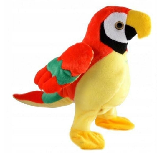 Interactive Parrot repeating sentences Madej Kind interactive stuffed toys