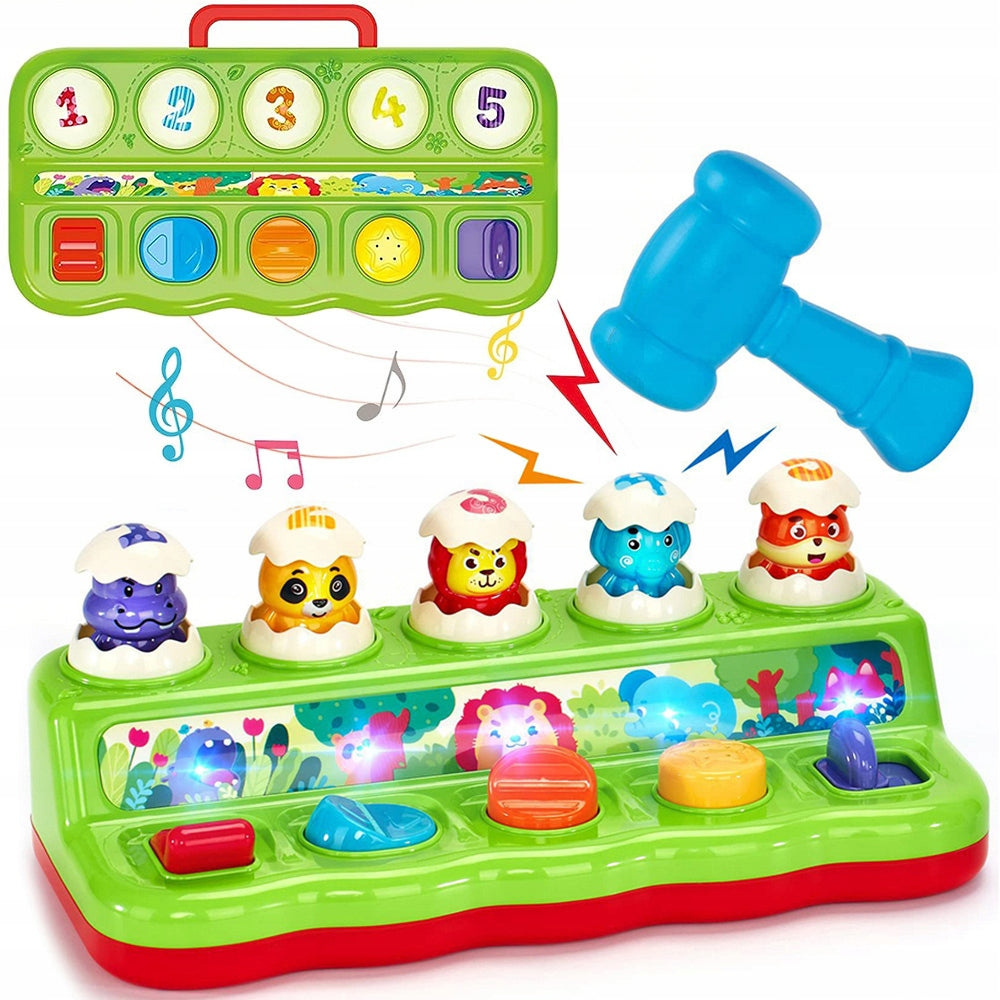 Interactive Pop-up Animals for Kids Sensory Baby Day