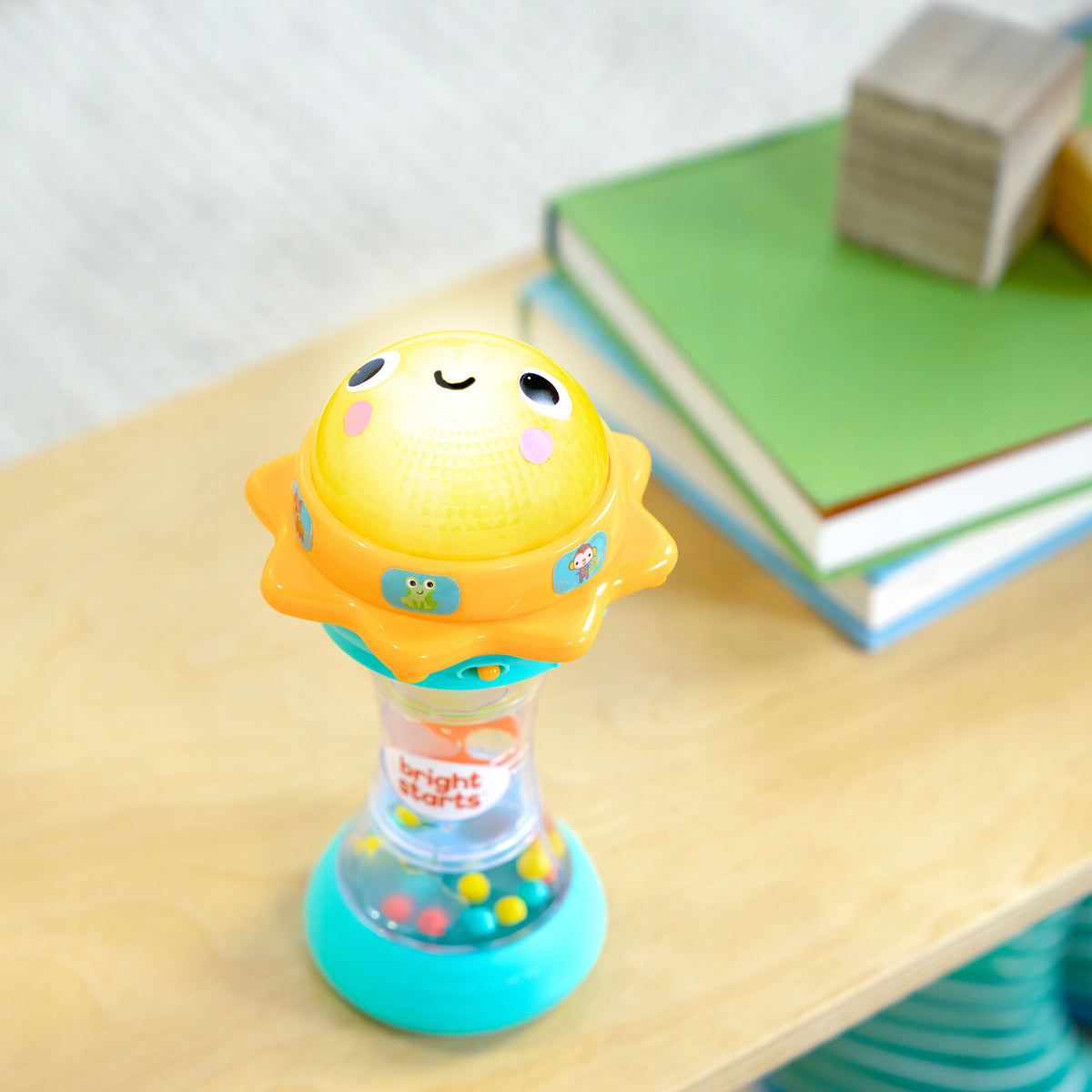 Interactive Sensory Music Rattle Sunshine Bright Starts Brand Bright Starts