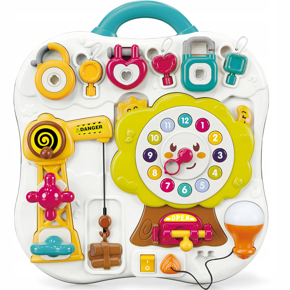 Interactive Small Explorer Sensory Manipulation Board Poland E-EDU Brand Artyk