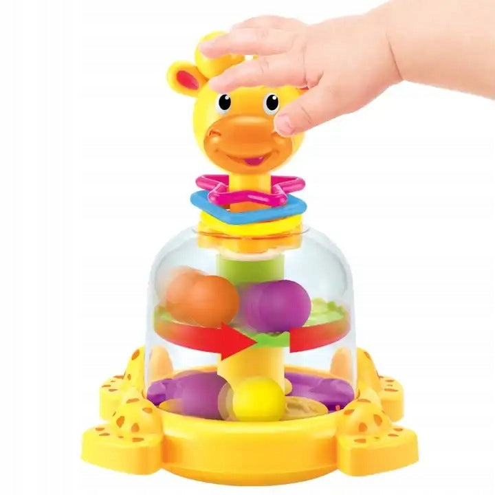 Interactive Spinning Top Giraffe Press and Spin Spinning Balls Kind other