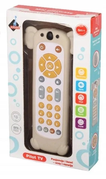 Interactive TV Remote Control with Silicone Koala Cover Brand Askato