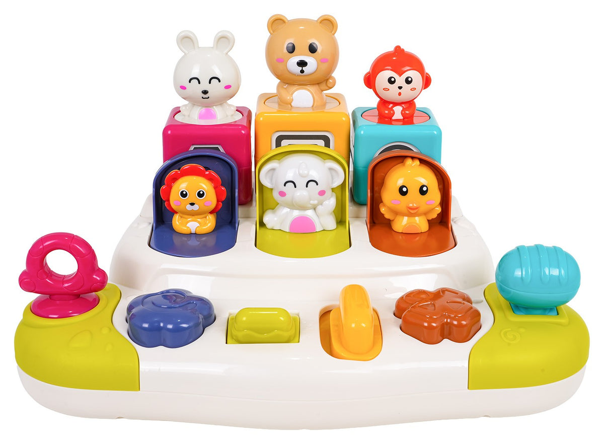 Interactive Toy Pop-up Animals Ramiz Brand Ramiz