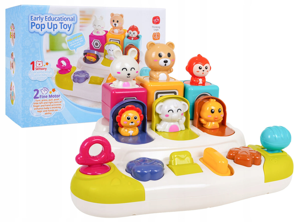 Interactive Toy Pop-up Animals Ramiz