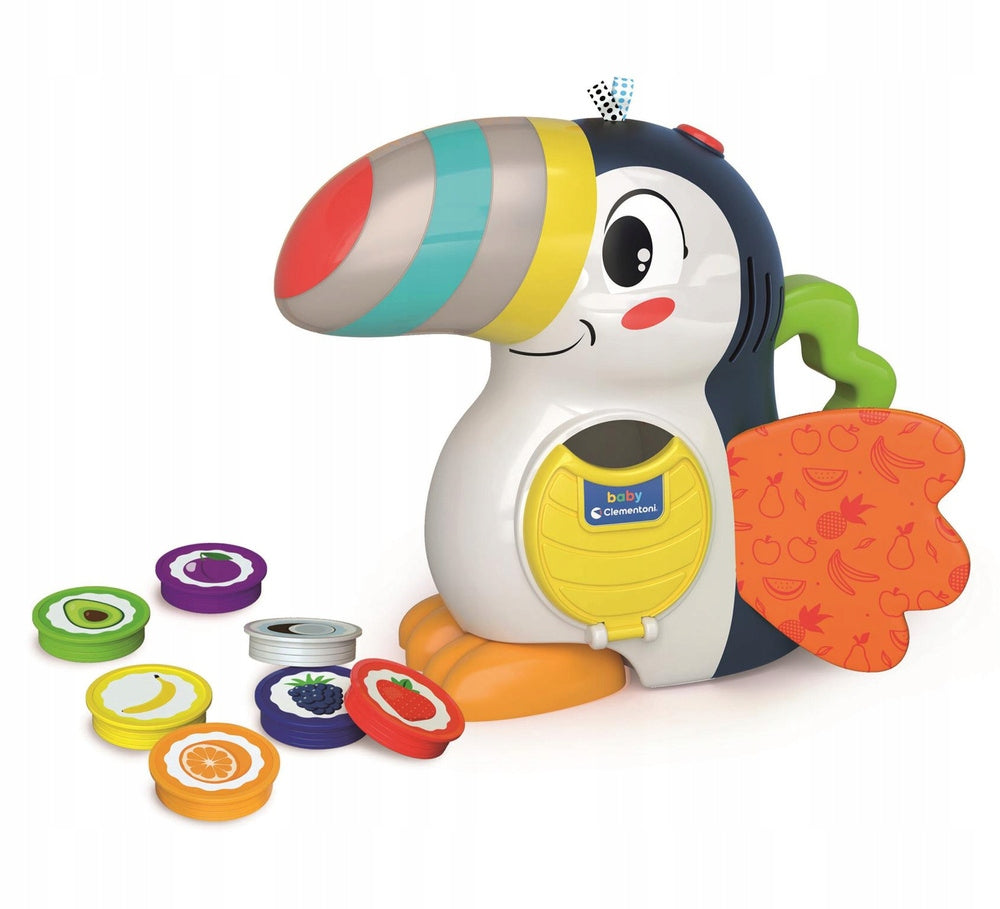 Interactive Toy Toucan Token Sorter Polish Clementoni 50383 Brand Clementoni