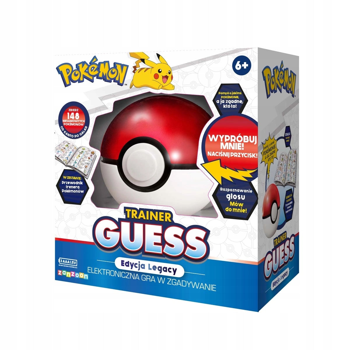 Interactive Toy Zanzoon Pokemon Trainer Guess Legacy Edition