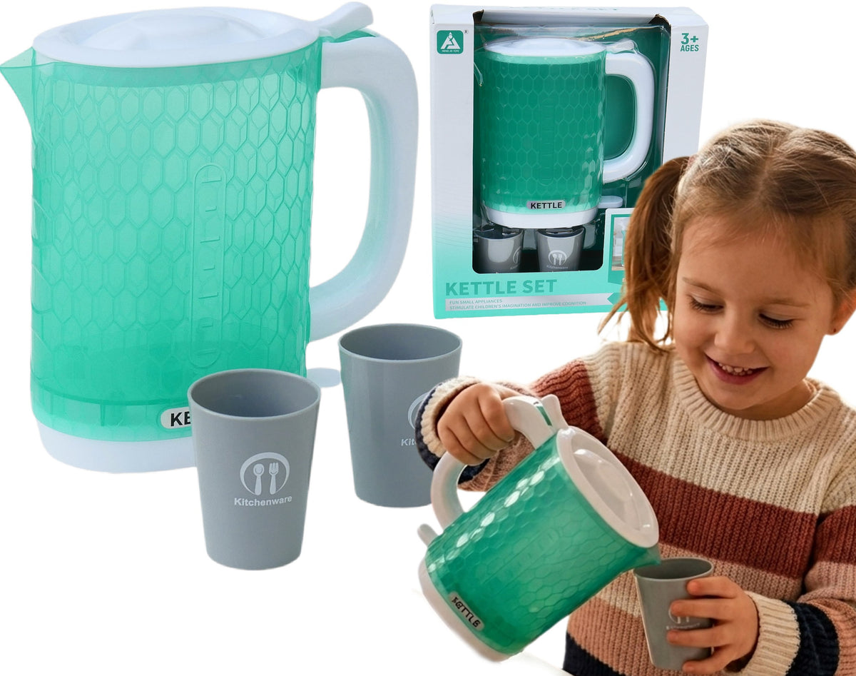Interactive cordless kettle for children household appliances