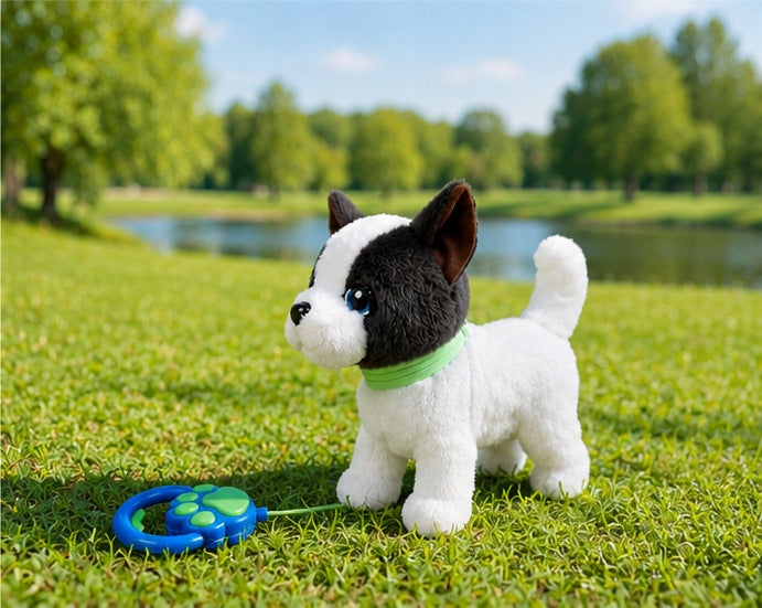 Interactive dog on a leash 21 cm barks wagging tail 3+ Brand Artyk