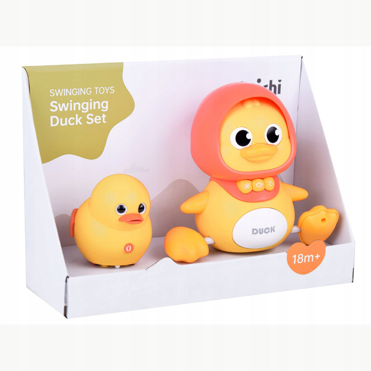 Interactive duck with toddler magnet for children learning to crawl Brand Luxma