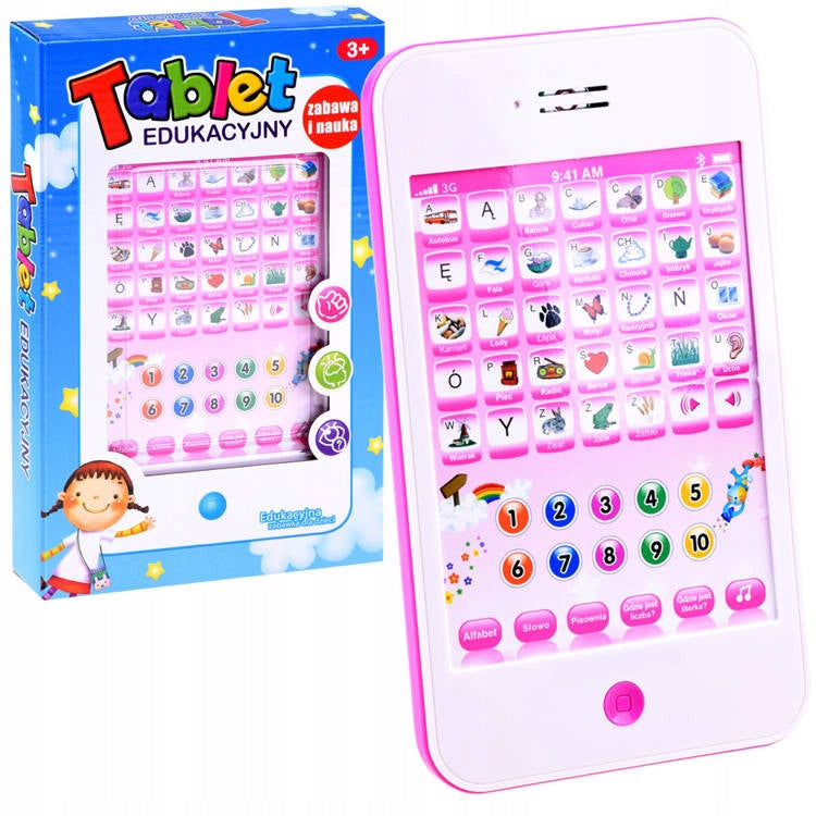 Interactive educational TABLET in Polish ZA3223 Brand Jokomisiada
