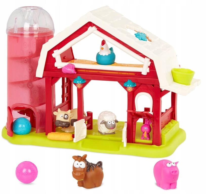 Interactive homestead Musical Fun Farm music barn B.Toys 2+