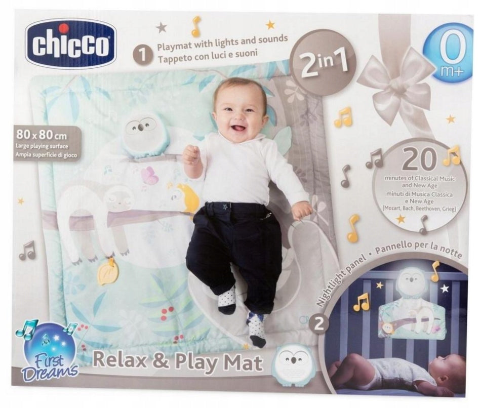 Interactive mat Owl Day and Night 2in1
