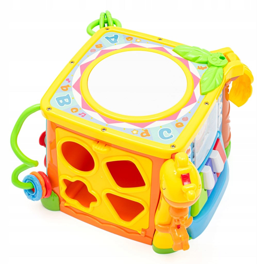 Interactive music educational cube Baby Mix Packaging status original
