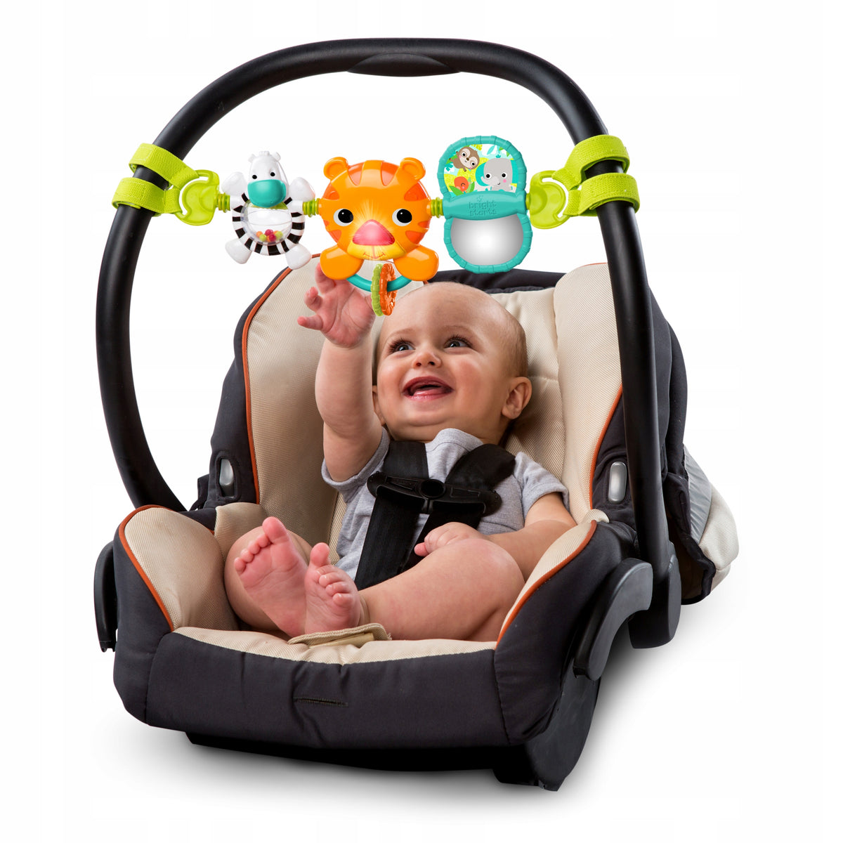 Interactive pendant for car seat rattle melodies Bright Starts 0+ Brand Bright Starts