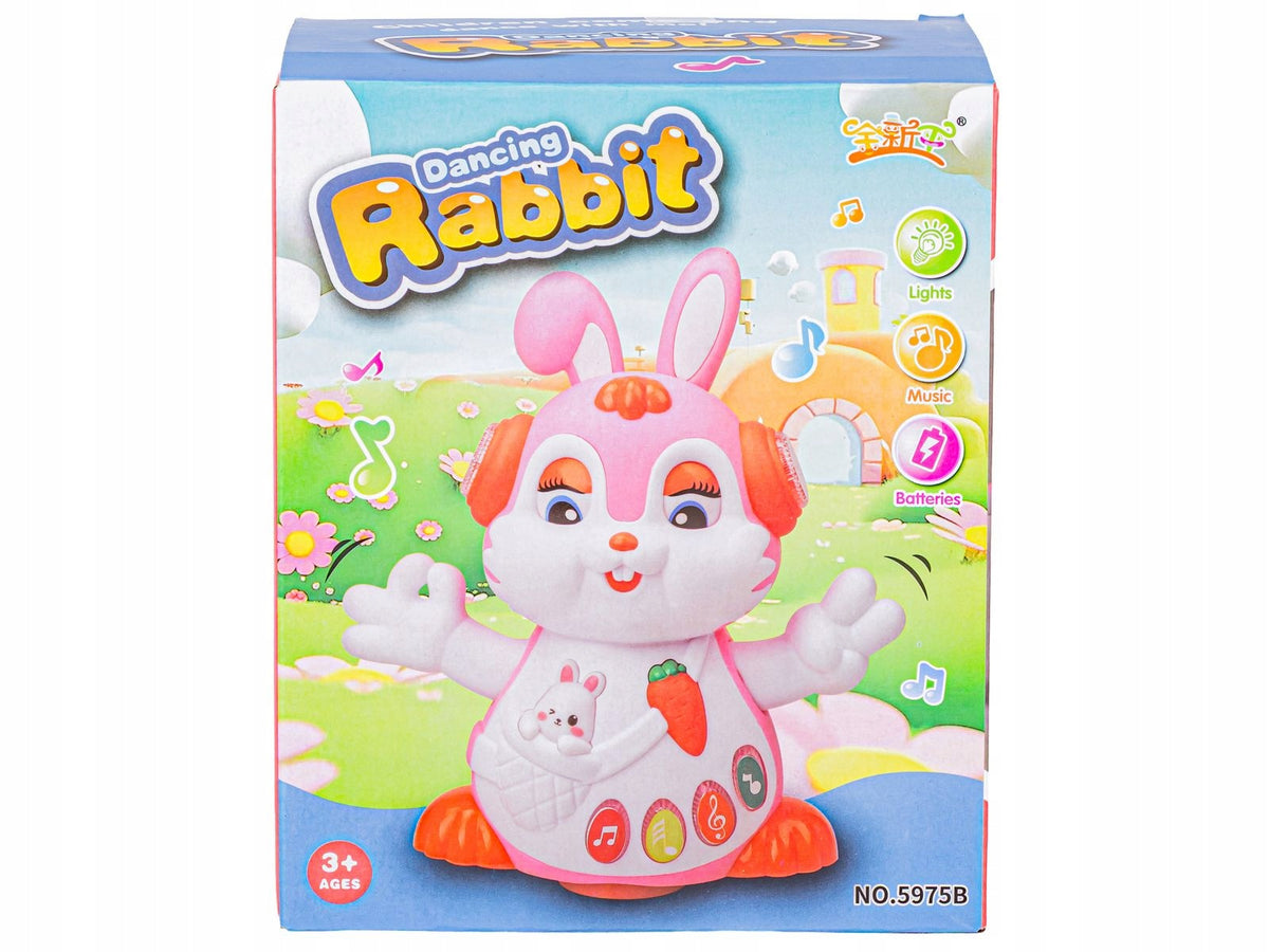 Interactive rabbit educational game rides glows for baby DARK GREY Packaging status original