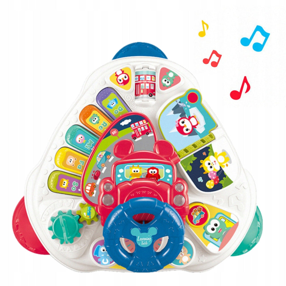 Interactive table with steering wheel Lean Toys Brand LEAN Toys
