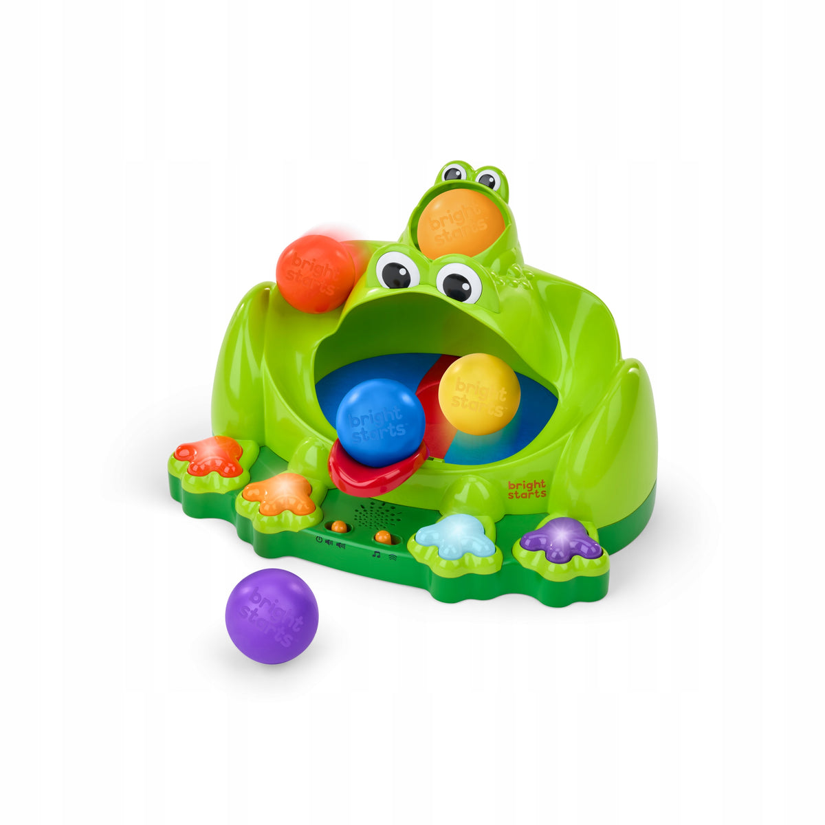 Interactive toy for babies Frog ball launcher Bright Starts