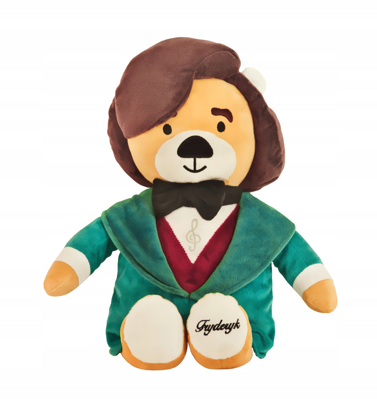 Interactive toy for baby Toy playing Chopin's music Color green