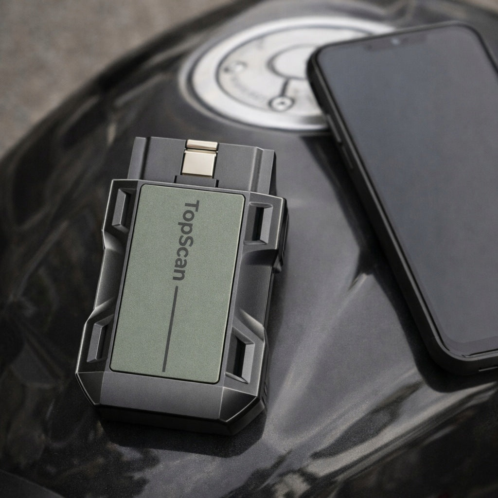 Interfejs diagnostyczny TOPDON TopScan Moto Bluetooth 5.0 motocykli tester Brand Topdon