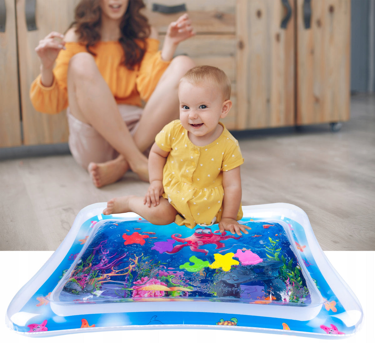 Intetractive Water Sensory Mat For Infants Children 67×50×8 cm Packaging status original