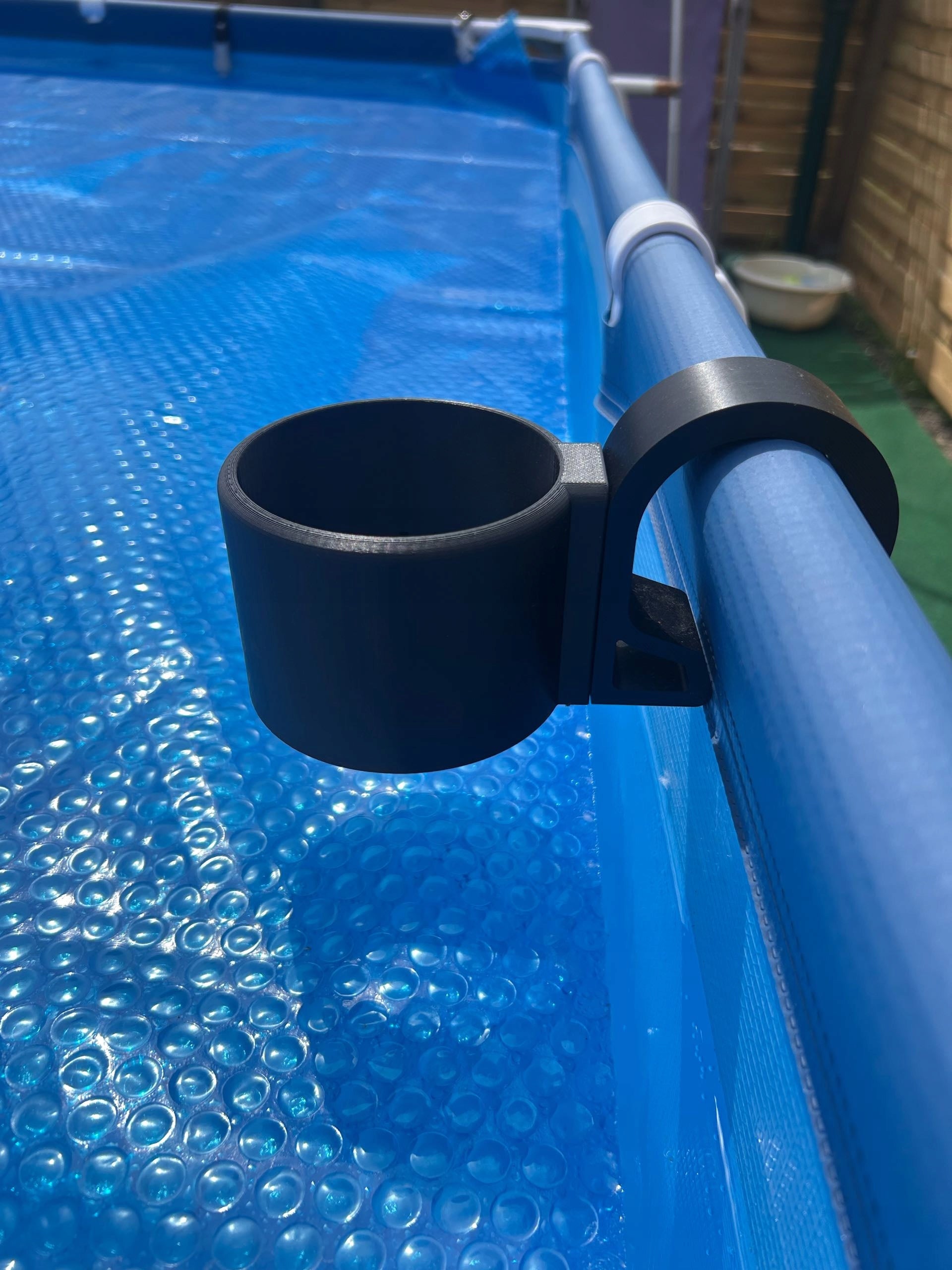 Intex Bestway Pool Drink Holder Stable Durable Black Manufacturer no brand