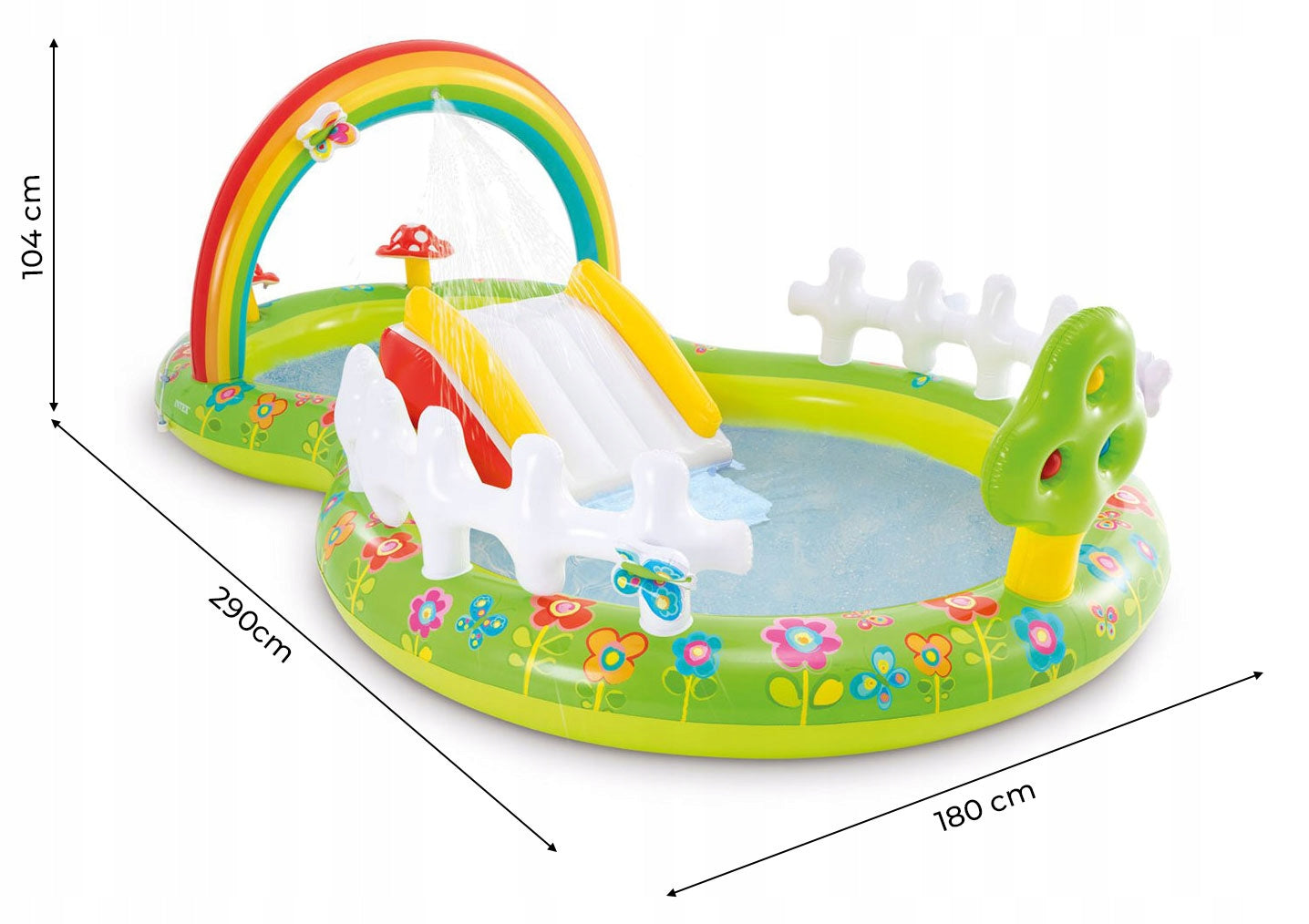 Intex Swimming pool Playground garden 290x180x104 57154 Manufacturer code 6941057420165