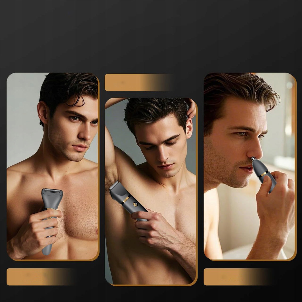 Intimate Place Shaver for Men Hair Clipper Dominant color black