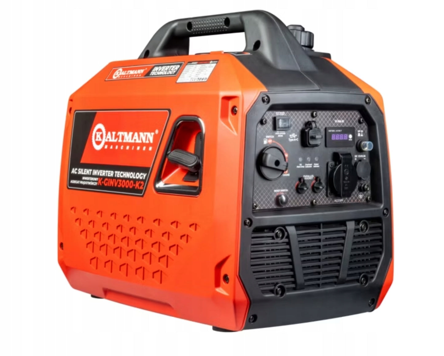 Inverter Generator KALTMANN 3000W Pure Sinus + 2x Oil Manufacturer code 5900950304713