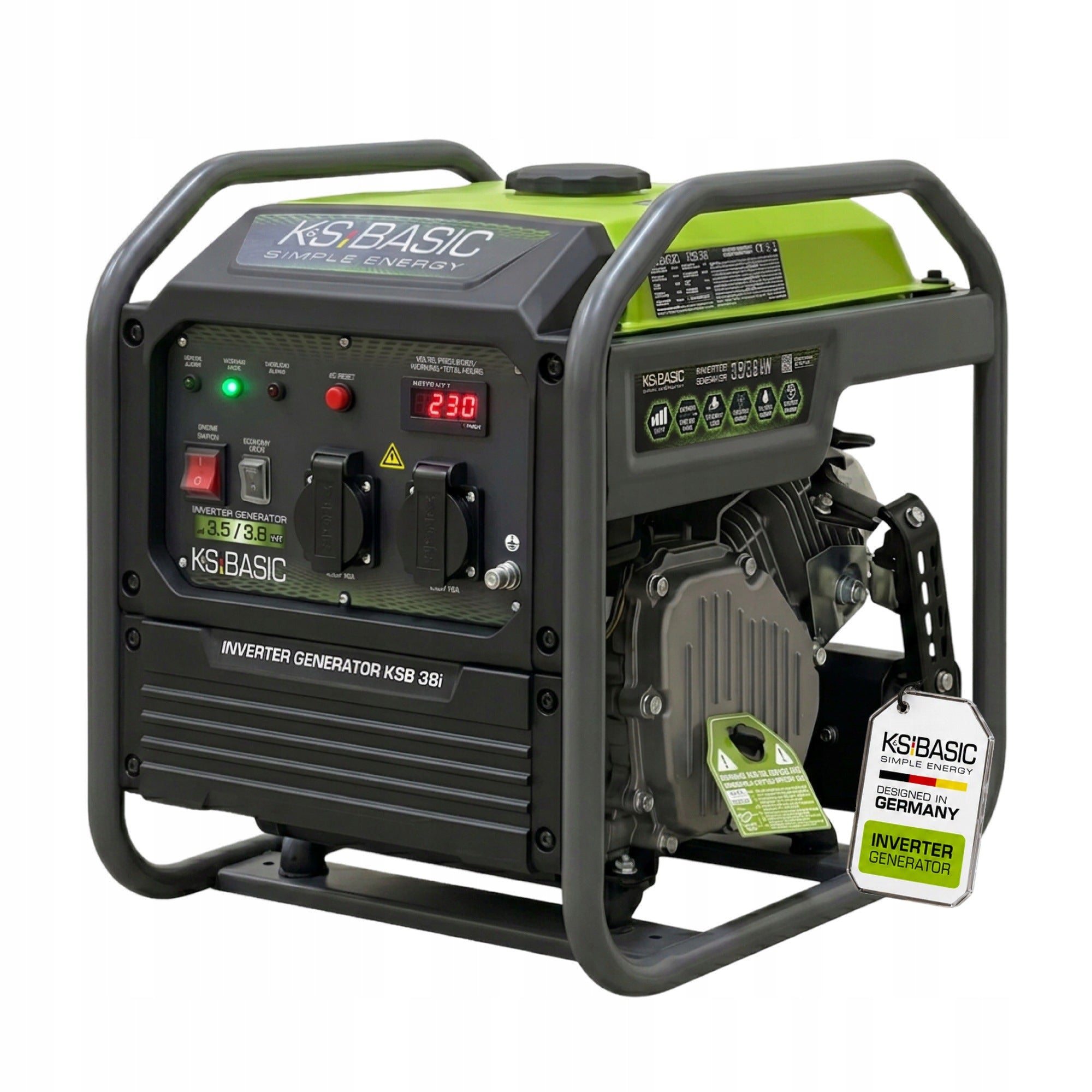 Inverter generator set 3,8 kW / 3.5 kW - K&S BASIC - 223 cm3