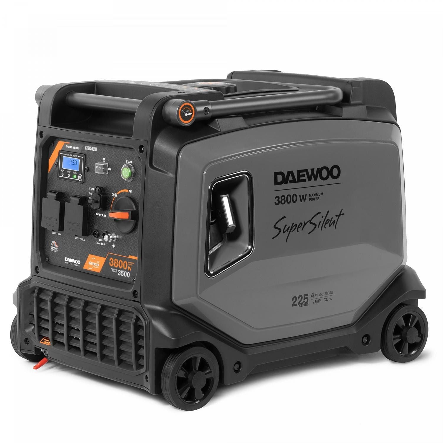 Inverter generator set Daewoo GDA 4500SEi 3.8kW Silent