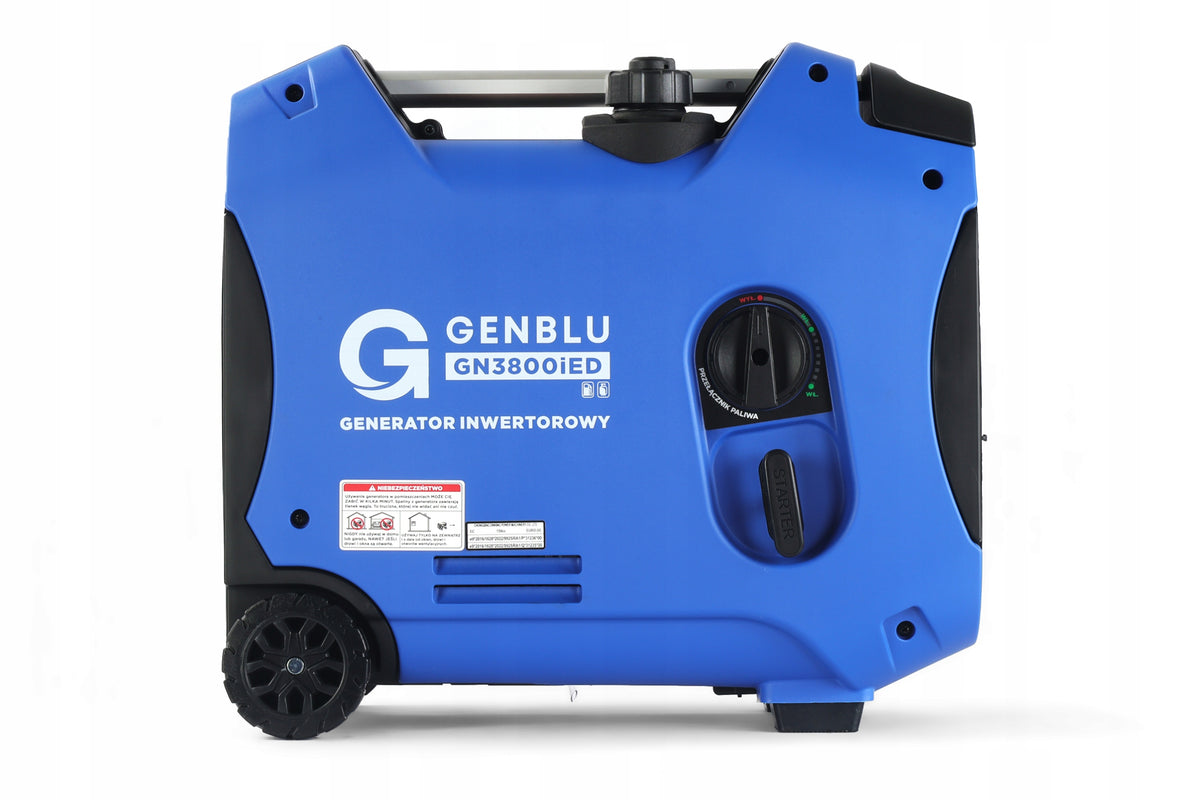 Inverter generator set GENBLU GN3800iED 3800W LPG petrol ECO Manufacturer code GN3800iED