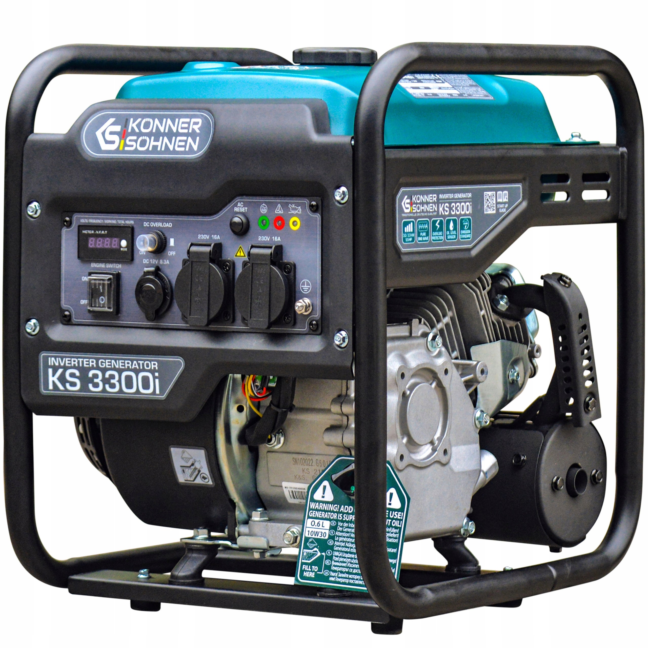 Inverter generator set KS 3300i - 3000W - 5.5 HP