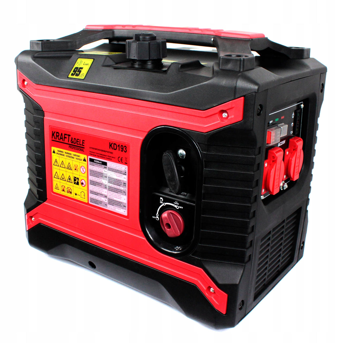 Inverter generator set portable single-phase Kraft&Dele 2500W Manufacturer code KD193