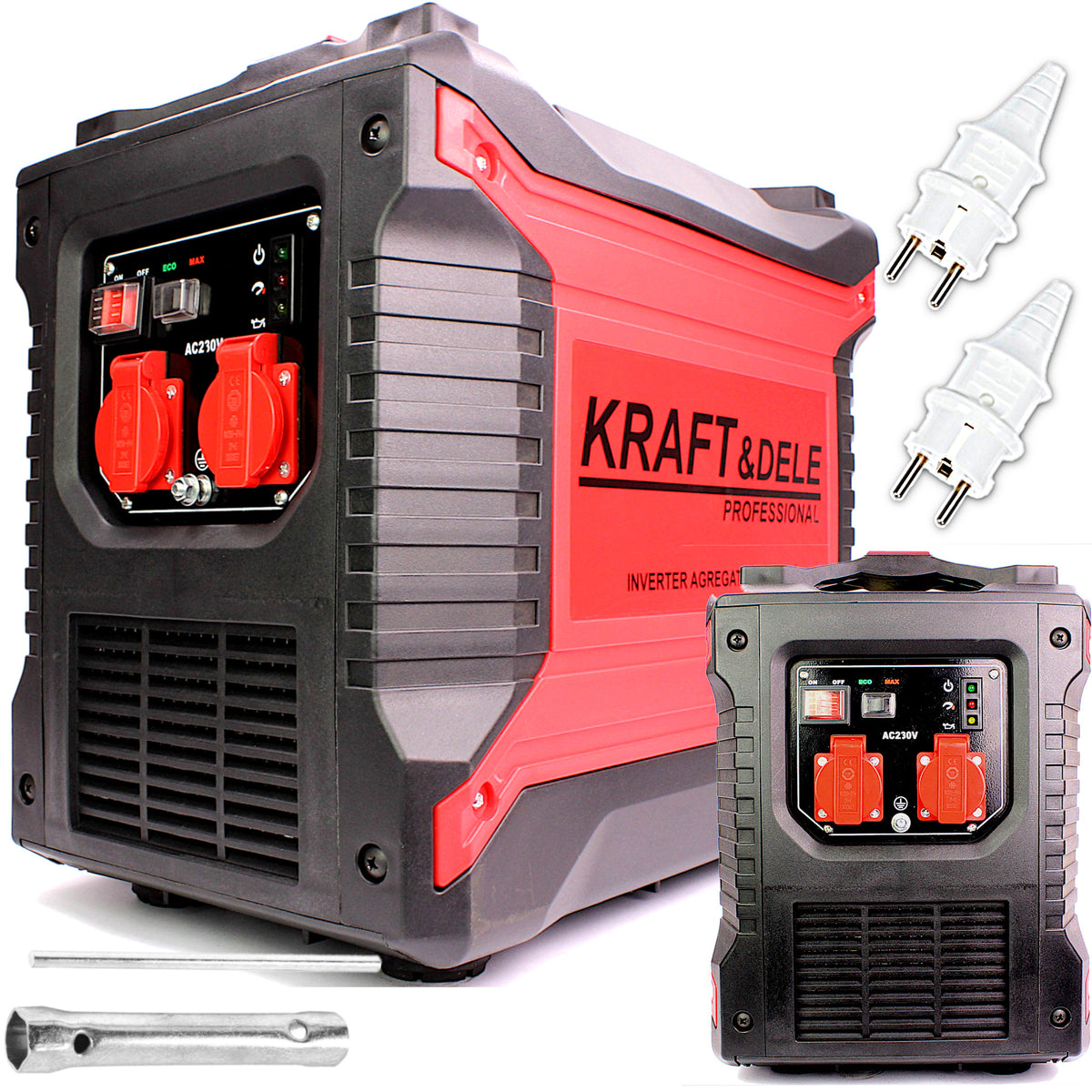 Inverter generator set portable single-phase Kraft&Dele 2500W