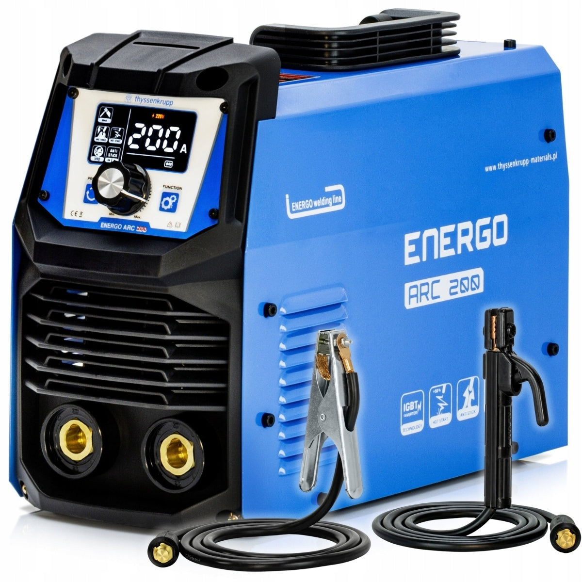 Inverter welder ENERGOarc 200A MMA TIG Lift welding machine