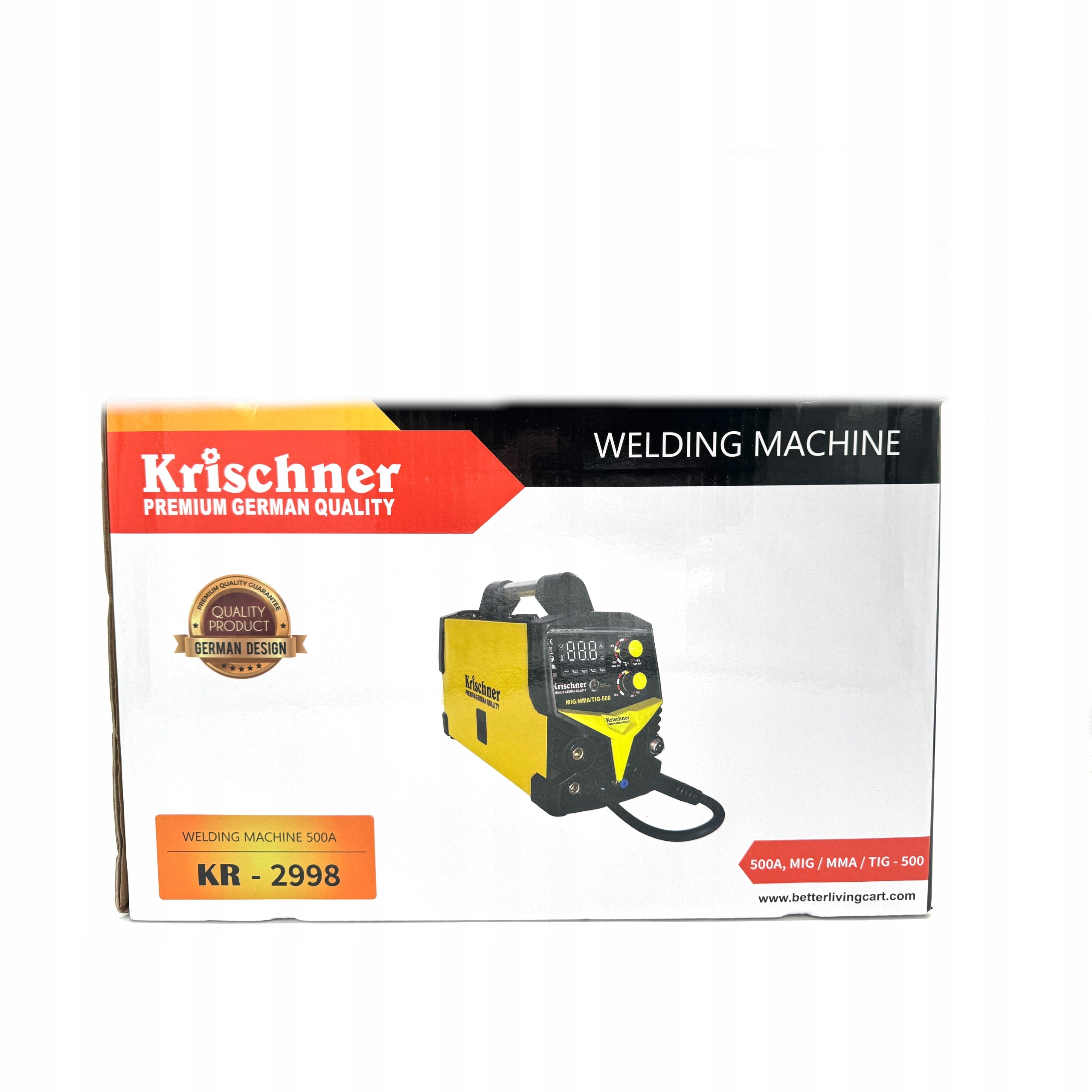 Inverter welder MIG MAG MMA TIG Krischner 500A 230V Packaging status original