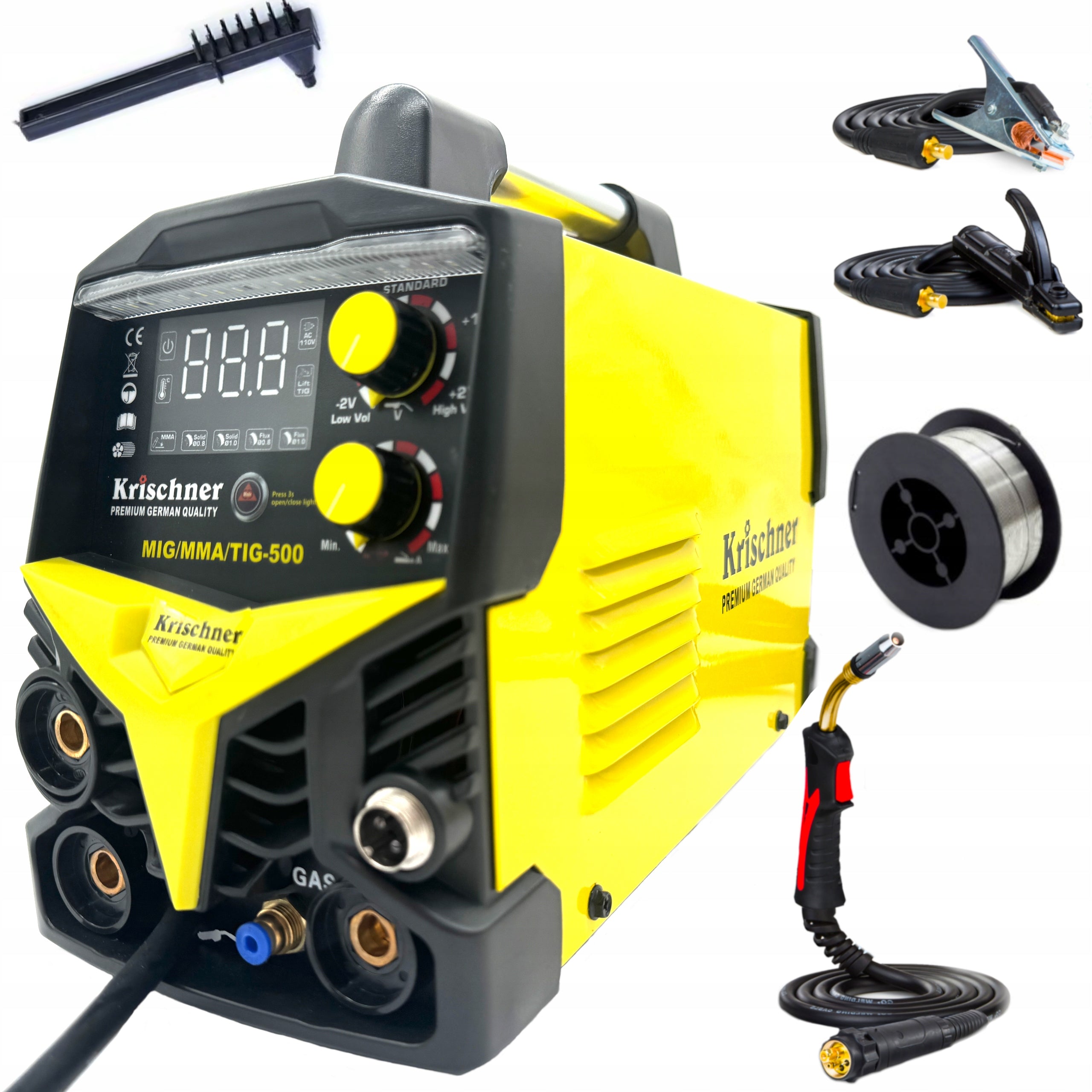 Inverter welder MIG MAG MMA TIG Krischner 500A 230V