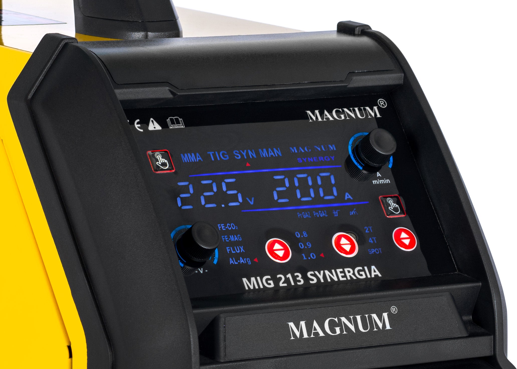 Inverter welder Magnum MIG 213 Synergy 200A MB15 3m Brand Magnum