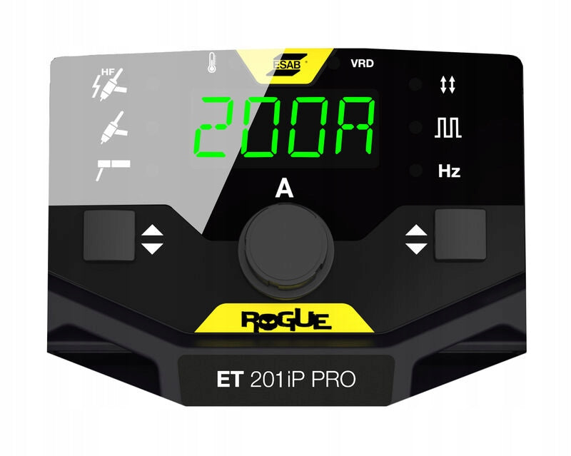 Inverter welder TIG ESAB Rogue ET 201iP PRO TIG HF DC Pulse 200A Manufacturer code 0705002010
