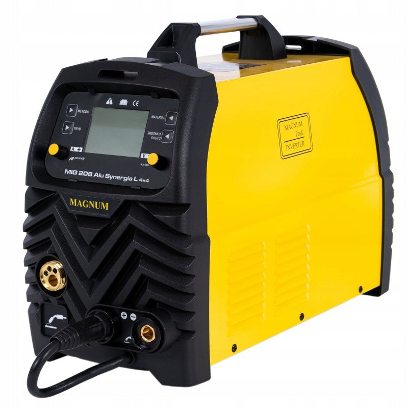 Inverter welder migomat Magnum MIG 208 ALU SYNERGY L 4X4 MMA TIG flashing Brand Magnum