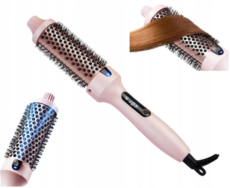 Ionic Thermal Brush, Makes Hair Smooth and Shiny, Curling Brush