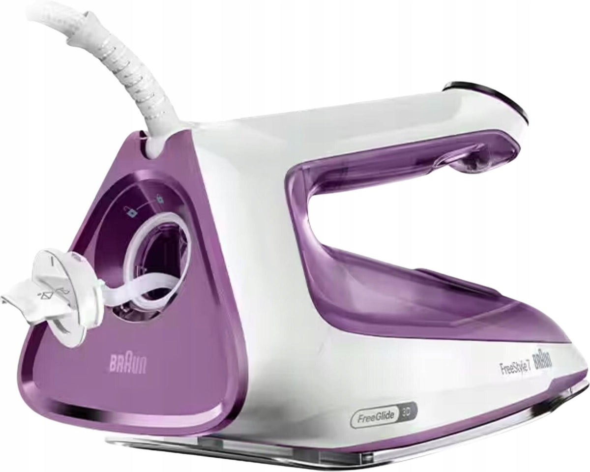 Iron BRAUN FreeStyle 7 FI7215VI with built-in steam generator Dominant color purple