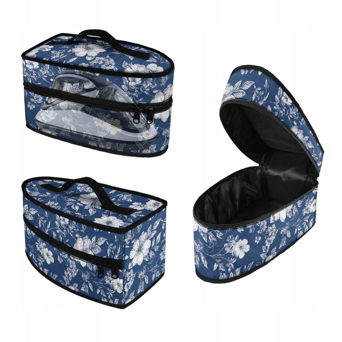 Iron Carrying Case Storage Bag for Portable Iron Polyester Bag with Navy Packaging status original