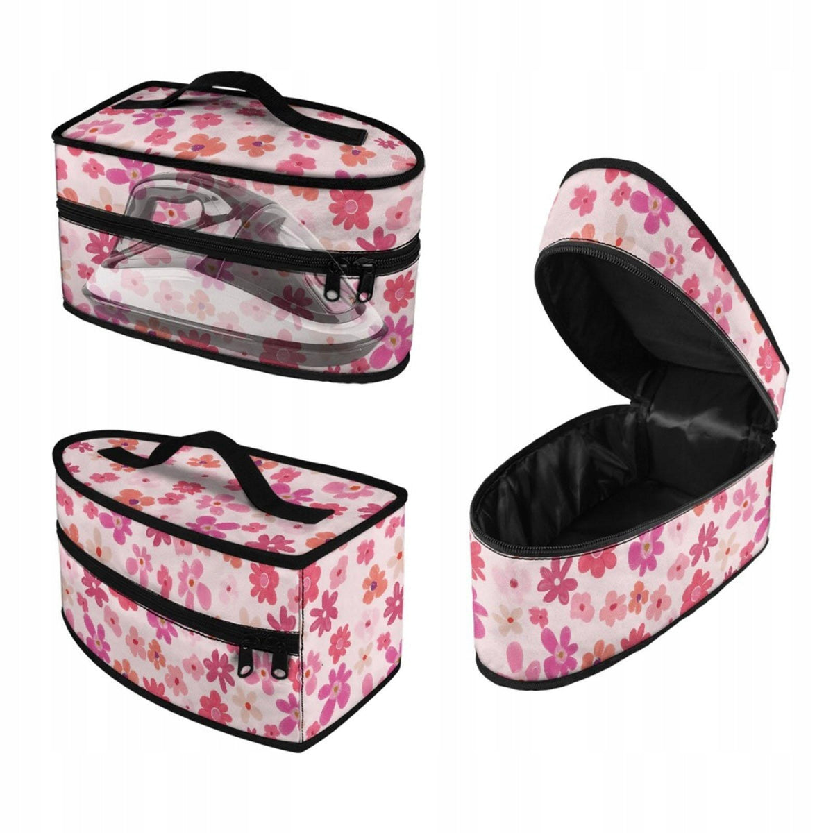 Iron Carrying Case Storage Bag for Portable Iron Polyester Bag with Pink Brand no brand