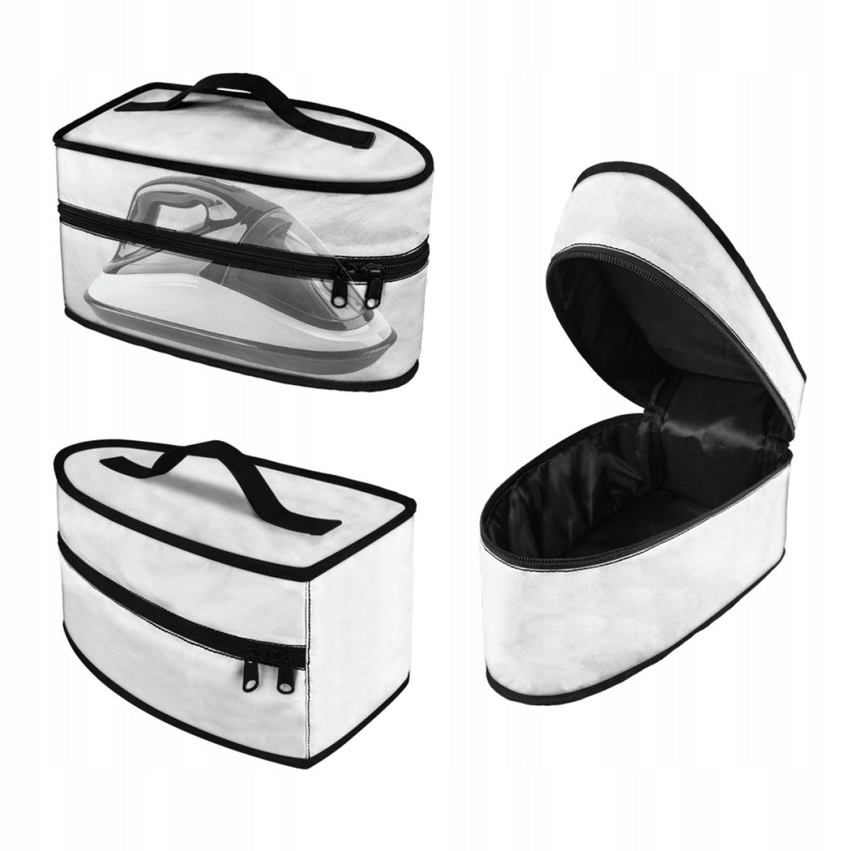 Iron Carrying Case Storage Bag for Portable Iron Polyester Bag with White Brand no brand