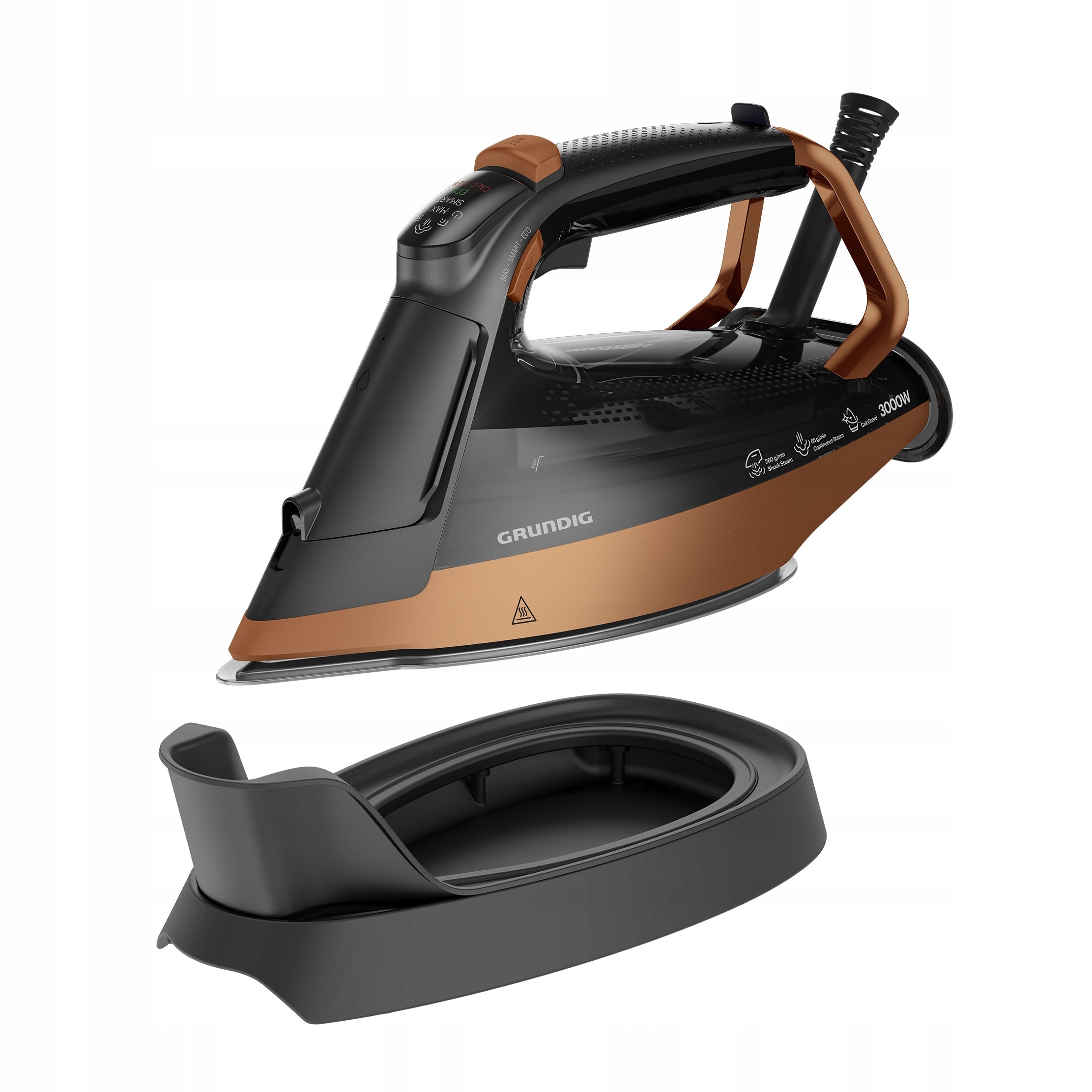Iron Grundig SI8050 3000 W ceramic pair vertical auto shut-off Brand Grundig