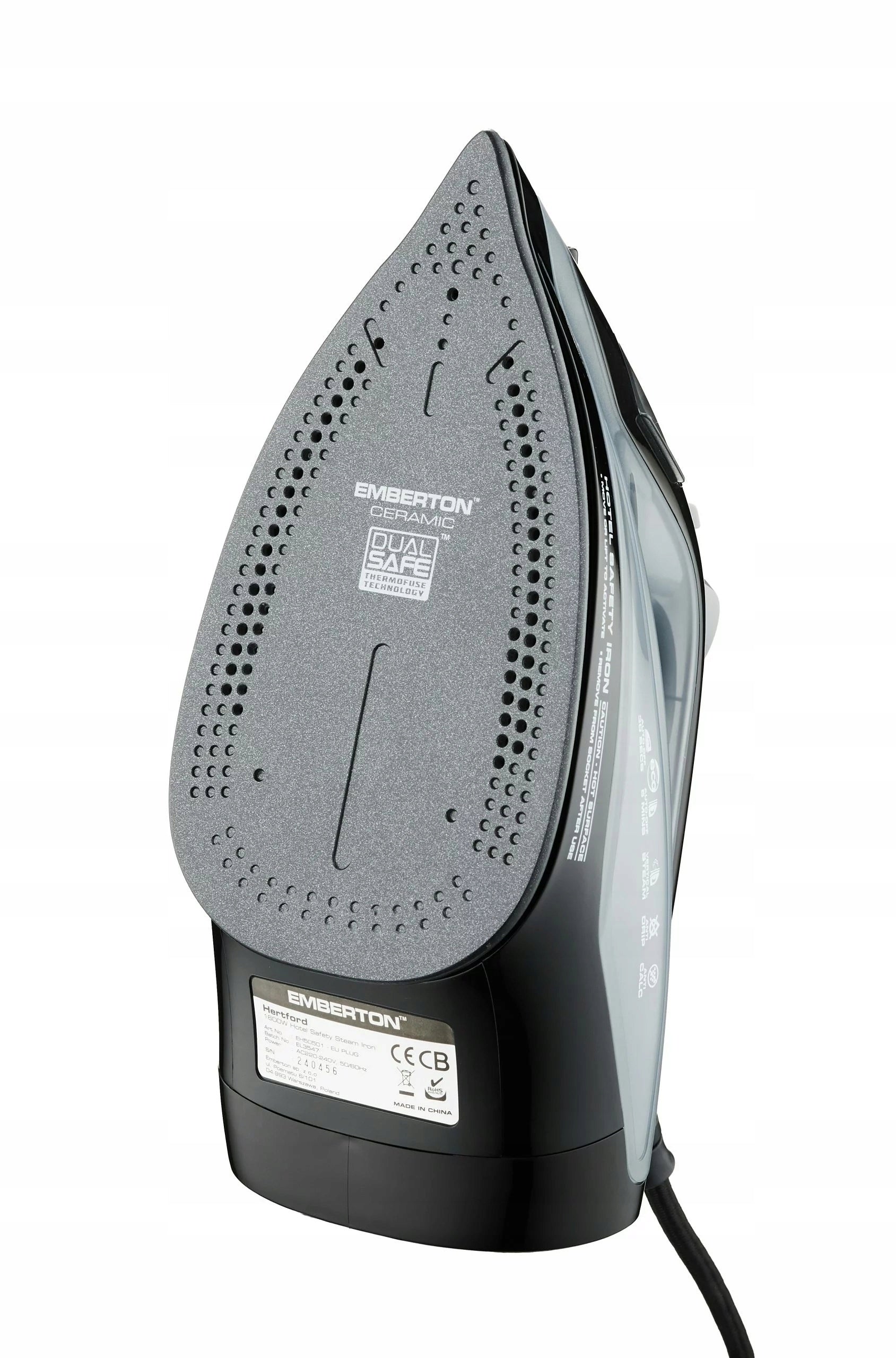 Iron HERTFORD 1600W (ceramic foot)