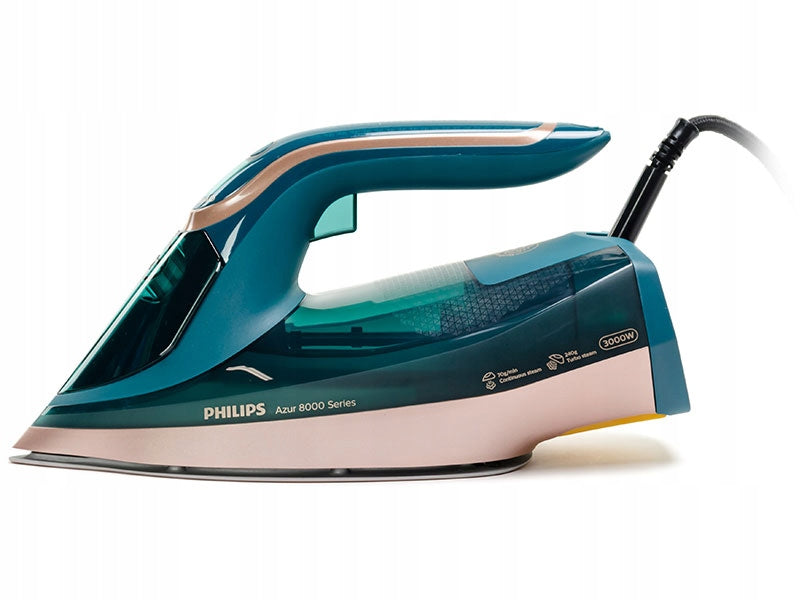 Iron PHILIPS Azur DST8030/70 OptimalTEMP 3000W Dominant color green